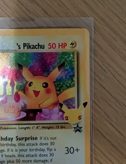 Pokemon Card Birthday Pikachu 24 Celebrations Set Collection Holo Near Mint - Image 4