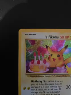 Birthday Pikachu 24 Pokemon Celebrations Collection Holo Card - Image 2