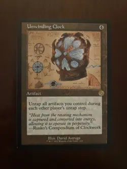 Unwinding Clock (Schematic) The Brothers' War: Retro Frame Artifacts Regular 124 - Image 1