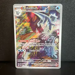 Pokemon TCG Baxcalibur Card IR Sv02: Paldea Evolved 2023 210/193 NM - Image 1