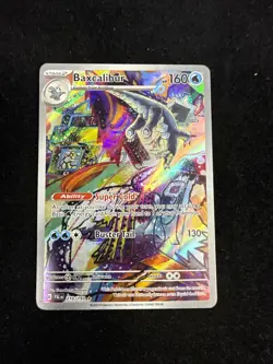 Pokemon TCG Baxcalibur Card 210/193 IR Sv02: Paldea Evolved B - Image 1
