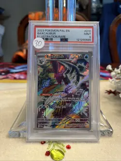 Pokemon TCG Baxcalibur Card 210/193 IR Sv02: Paldea Evolved 2023 psa 9 - Image 1