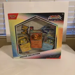 Pokemon TCG SV8.5 Prismatic Evolutions Poster Collection Box Factory Sealed - Image 1