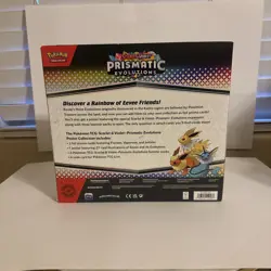 Pokemon TCG SV8.5 Prismatic Evolutions Poster Collection Box Factory Sealed - Image 3