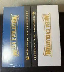 Pokemon Mega Evolution Pokemon Center Elite Trainer Box ETB Set of 2 Sealed - Image 5