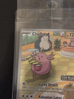 Chansey Promo 130/SV-P AR IR Collector Set Twilight Masquerade Pokemon Indonesia - Image 5