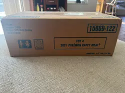 POKEMON MCDONALD'S SEALED CASE (2021) 150 BOOSTER PACKS 25TH ANNIVERSARY TOY 4 - Image 5