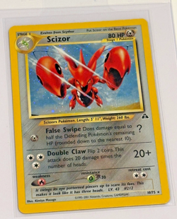 2001 Pokemon Neo Discovery Scizor Holo #10/75 - Image 1