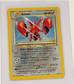 2001 Pokemon Neo Discovery Scizor Holo #10/75 - Image 2