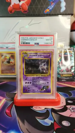 1999 Pokemon Japanese Gym 2 Sabrina's Gengar Holo #94 PSA 10 Gem Mint - Image 1