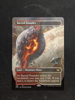 Sacred Foundry (Borderless) Unfinity Regular - Image 1