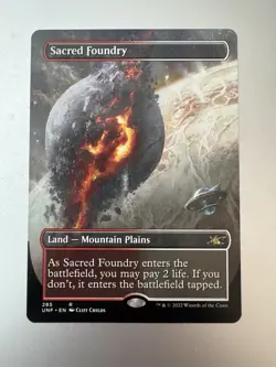 Sacred Foundry (Borderless) Unfinity Regular - Image 1