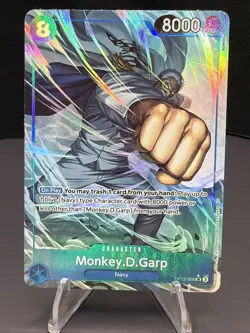 One Piece Card Game Monkey.D.Garp OP12-056 Super Rare Alternate Art English - Image 1