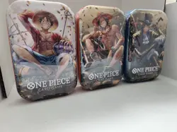 One Piece Tin Pack Set Vol 2 Set of 3 | TS-02 OP-13 | Factory Sealed | Bandai - Image 4