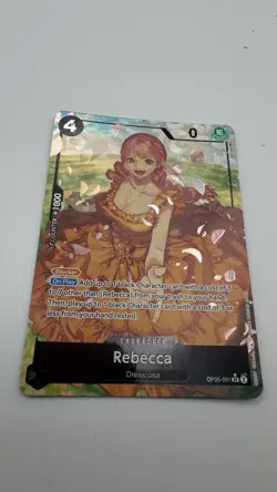 Rebecca OP05-091 Alt Art SR NM One Piece TCG Awakening of the New Era - Image 2