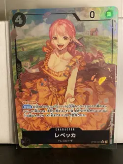 Rebecca OP05-091 SR Alternate Art Awakening of the New Era One Piece TCG NM USA - Image 1