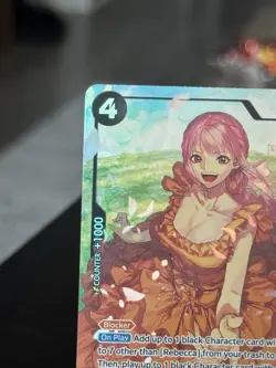 One Piece Card Game CCG TCG Rebecca OP05-091 SR Super Alternate Alt Art English - Image 2