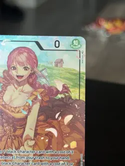 One Piece Card Game CCG TCG Rebecca OP05-091 SR Super Alternate Alt Art English - Image 3