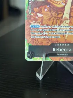 One Piece Card Game CCG TCG Rebecca OP05-091 SR Super Alternate Alt Art English - Image 4