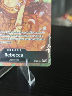One Piece Card Game CCG TCG Rebecca OP05-091 SR Super Alternate Alt Art English - Image 5