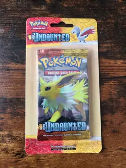 Pokemon Heart Gold Soul Silver Undaunted Sealed Blister 4 Pack Booster - Image 2
