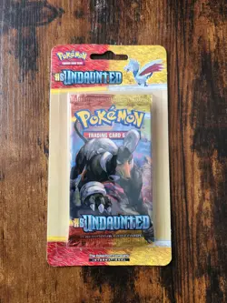 Pokemon Heart Gold Soul Silver Undaunted Sealed Blister 4 Pack Booster - Image 3