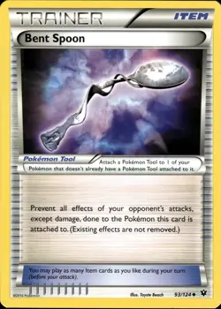 Bent Spoon 93/124 | XY - Fates Collide | Pokemon TCG | English | Uncommon - Image 1