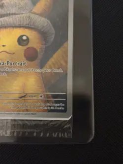 Pikachu with Grey Felt Hat Pokemon Card Van Gogh SVP EN-SV 085 - SEALED - Image 2