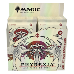 Magic the Gathering Phyrexia: All Will Be One Collector Booster Box English Fact - Image 1