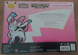 Pokemon 25th Anniversary Celebrations Dark Sylveon V Collection Box Sealed - Image 2