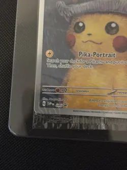 2023 Pokemon Van Gogh Pikachu with Grey Felt Hat SVP EN #085 Promo NM sealed - Image 3