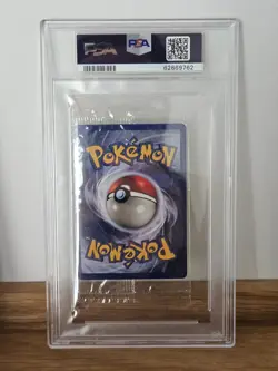 PSA 8 Machamp 1st Edition Sealed Base Set Pokemon TCG #8 - Image 2