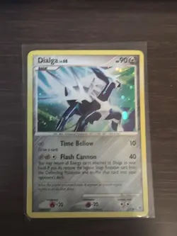 Pokemon TCG Dialga LV.68 1/130 Holo Rare Diamond & Pearl - LP - Image 1