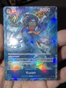 Kuzan OP12-043 R Parallel Legacy of the Master One Piece Card Game Alt - Image 1
