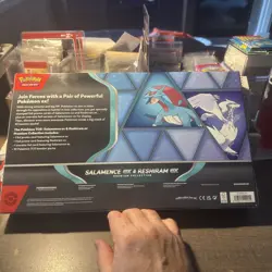 POKEMON TCG SALAMENCE EX & RESHIRAM EX PREMIUM COLLECTION BOX FACTORY SEALED NEW - Image 2