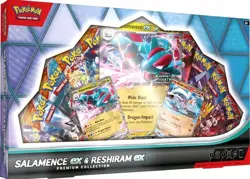 Pokemon TCG Salamence ex & Reshiram ex Premium Collection Box Sealed New - Image 1
