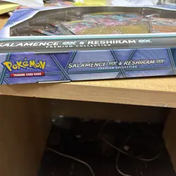 Pokemon TCG Salamence ex & Reshiram ex Premium Collection Box Sealed New - Image 2