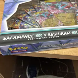 Pokemon TCG Salamence ex & Reshiram ex Premium Collection Box Sealed New - Image 4