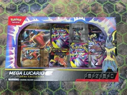 Pokemon TCG - Mega Lucario ex Figure Collection - Brand New Sealed - Image 1