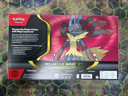 Pokemon TCG - Mega Lucario ex Figure Collection - Brand New Sealed - Image 4