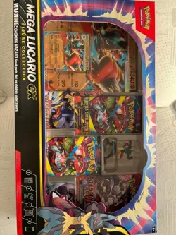 Pokemon TCG - Mega Lucario ex Figure Collection - Brand New Sealed - Image 1