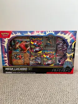 Pokemon TCG - Mega Lucario ex Figure Collection - Brand New Sealed - Image 2