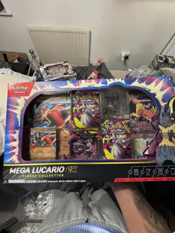 Pokemon TCG Mega Lucario Ex Premium Figure Collection - Brand New And Sealed! - Image 1