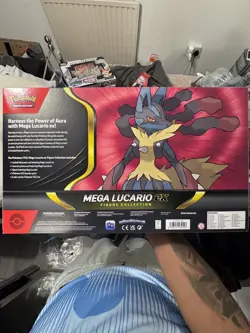 Pokemon TCG Mega Lucario Ex Premium Figure Collection - Brand New And Sealed! - Image 2