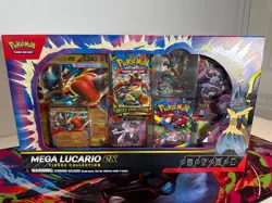 Pokemon TCG Mega Lucario ex Figure Collection BRAND NEW SEALED Mega evolution - Image 1