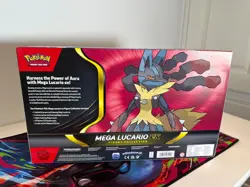 Pokemon TCG Mega Lucario ex Figure Collection BRAND NEW SEALED Mega evolution - Image 5