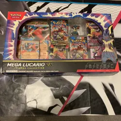 Pokemon TCG Mega Lucario ex Figure Collection BRAND NEW SEALED Mega evolution - Image 1