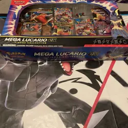 Pokemon TCG Mega Lucario ex Figure Collection BRAND NEW SEALED Mega evolution - Image 2
