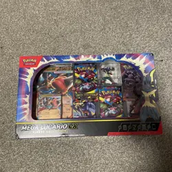 Pokemon TCG Mega Lucario Ex Premium Figure Collection - Brand New And Sealed! - Image 1