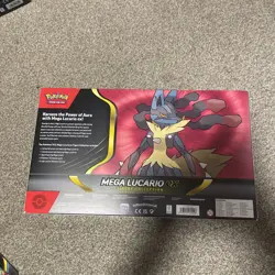 Pokemon TCG Mega Lucario Ex Premium Figure Collection - Brand New And Sealed! - Image 3